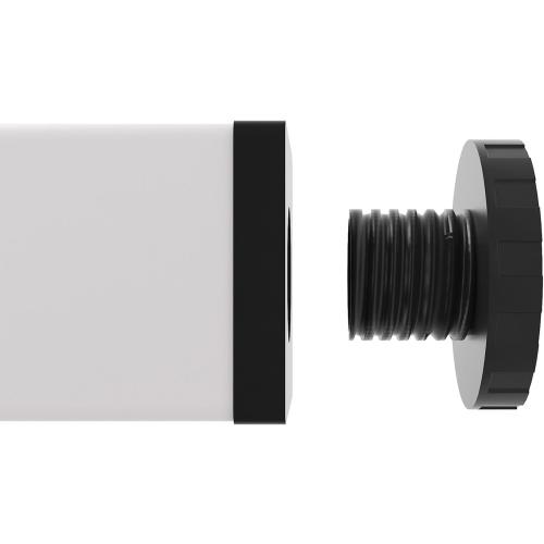 Need Folding Desk for Home Office 39-3/8 Length Modern Folding Table Computer Desk No Install Needed White Color Desktop White Frame AC5DW(100 * 60)