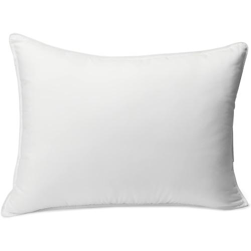 26x20 White 2 Pack Amazon Basics Down Alternative Pillow for Back Side Sleepers, Medium Density, Standard Size