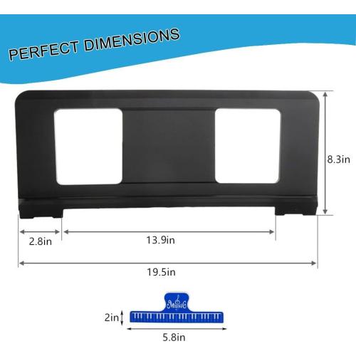 Original Large Music Stand. Compatible with Yamaha PSR/YPT/KB/P/DGX Series Keyboard Music Score Stand, Keyboard Sheet Music Stand with 4 Music Book Clip