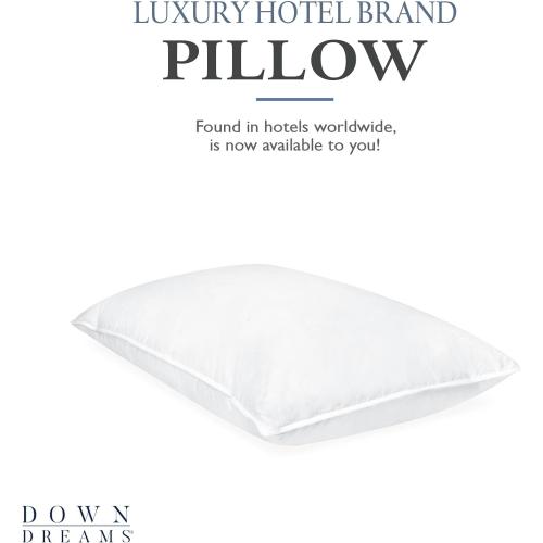 Down Dreams Manchester Mills Classic Pillows - Queen/Firm Support 2-Pack