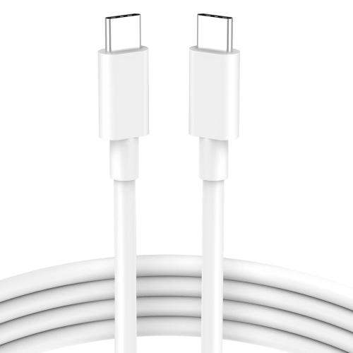 USB C to USB C Cable 100W for MacBook Pro/Air Charger, iPad Pro 13/12.9/11 inch, Air 5/4, Mini 6, iPhone 16/15 Pro Max Plus, Samsung, Type C PPS Fast Charging Cord 6.6FT