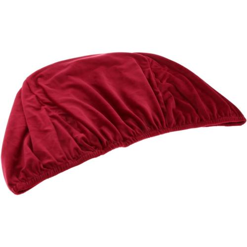 Saucer Chair Cover Seat Protector Only Dustproof, Stretchable Replacement Jacquard Moon Chair Slipcover for Living Room Hotel, Dark Red