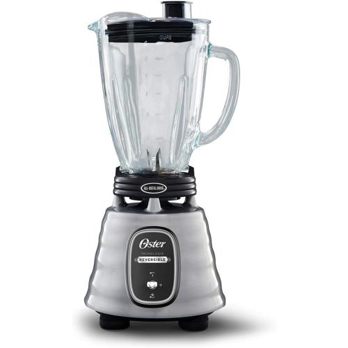 Classic blender Oster reversible chrome glass jar
