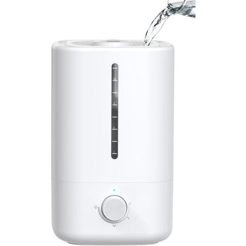 Top Fill Humidifiers for Bedroom, 4.5L Tank for Large Room, Oil Diffuser, 20dB Quiet Cool Mist Air Humidifier for Home Baby Nursery & Plants, Auto Shut-off and BPA-Free for Safety, 100H