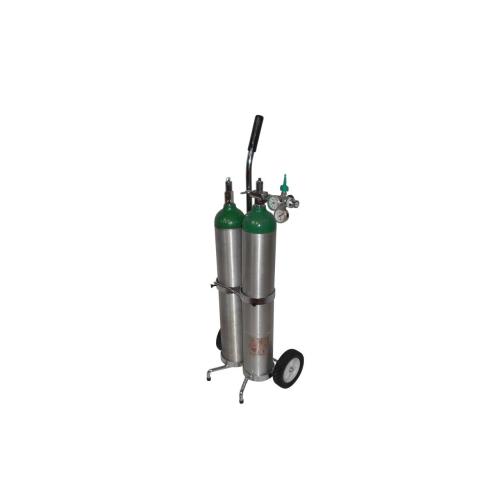(2pc)FWF CART Holds 2 (D OR E Style) CYLINDERS Diameter 4.3 Made in USA
