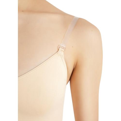 Size L Capezio Women's Camisole Leotard With Adjustable Straps