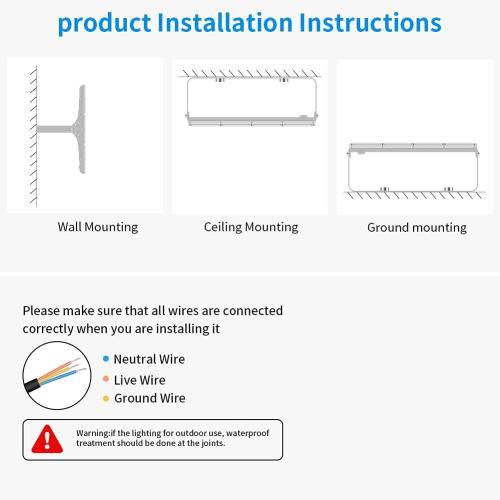 Ankishi 100W LED Flood Lights Outdoor, Super Bright 10000LM 6500K Daylight White Security Floodlights, IP67 Waterproof LED Work Light for Garden, Yard, Stadium, Warehouse, Square, Billboard