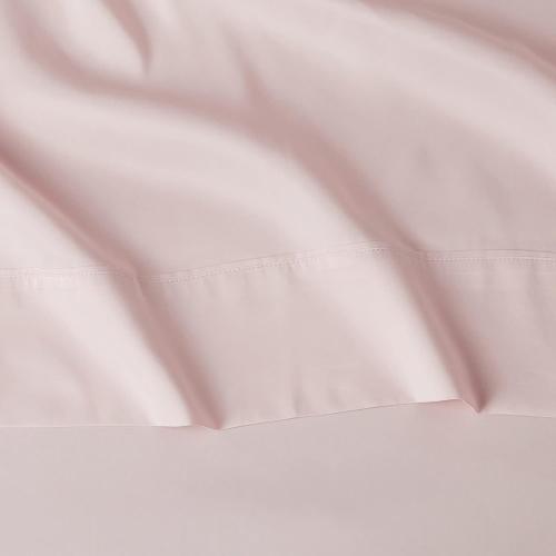 Amazon Basics Lightweight Super Soft Easy Care Microfiber 4-Piece Bed Sheet Set with 14-Inch Deep Pockets, Luxury Bedding, Queen, Blush Pink, Solid