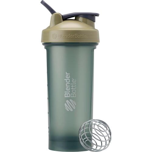 BlenderBottle Classic V2 Shaker Bottle Perfect for Protein Shakes and Pre Workout, 28oz, Full Color Tan