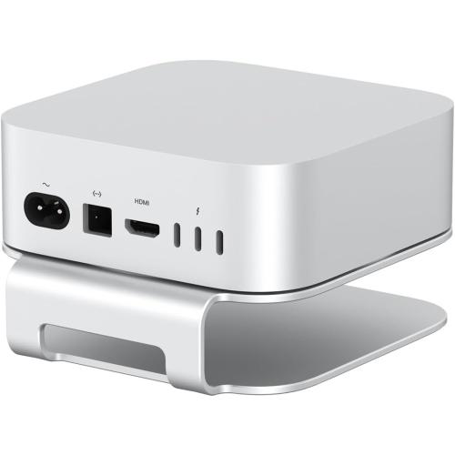 Qwiizlab Aluminum Stand for 2026 Mac mini M6/M5 Pro, Compatible with 2024 Mac mini M4/M4 Pro, Easy Access to Power Button