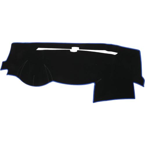 Dash Cover, Center Console Non-Slip Dashboard Carpet Mat for Dodge Durango 2014-2020 Polyester Black Blue,1Pc