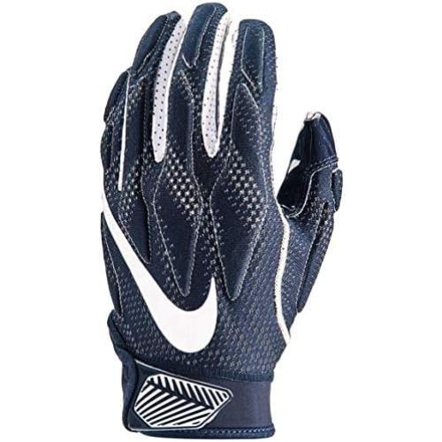 Nike Youth Superbad 4.5 Football Gloves (College Navy/College Navy/White, Small)