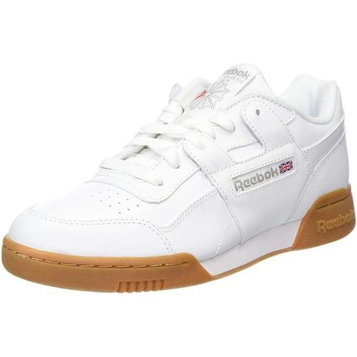 Size 8.5, White, Reebok Mixed Workout Plus Fitness Shoes