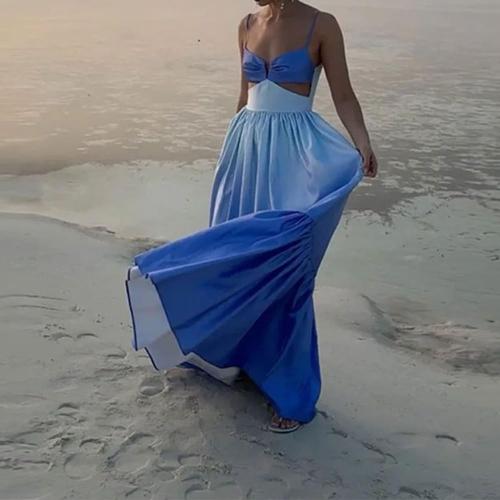 Medium Women's Dresses Summer 2024 Loose Casual Dresses for Printed Camisole Mid Waist Dress for Women