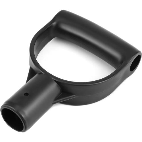 QWORK D Grip Handle 1-1/8 Inner Diameter – Secure Replacement for Shovel, Spade & Rake, 4 Pack