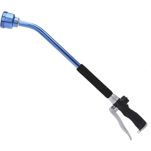 GREEN MOUNT Watering Wand, 24 Inches Sprayer Wand with Superior Stainless Head, Perfect for Hanging Baskets, Plants, Flowers, Shrubs, Garden and Lawn, Blue