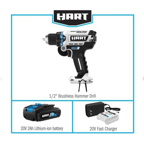 20V 1/2 Hammer Drill Kit