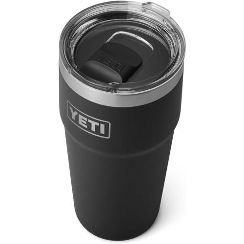 YETI Rambler 20 oz Stackable Tumbler, Stainless Steel, Vacuum Insulated with MagSlider Lid