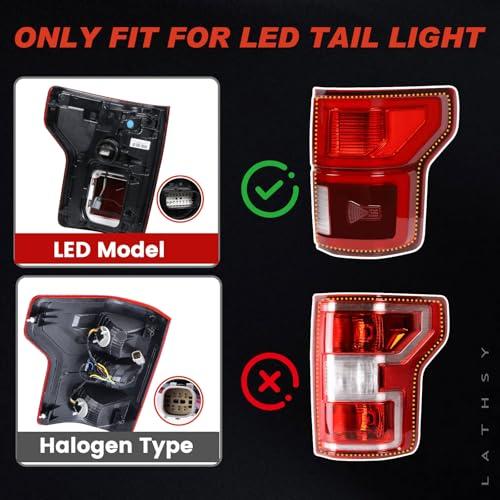 LED Tail Light Compatible With 2018 2019 2020 Ford F150 Driver Side