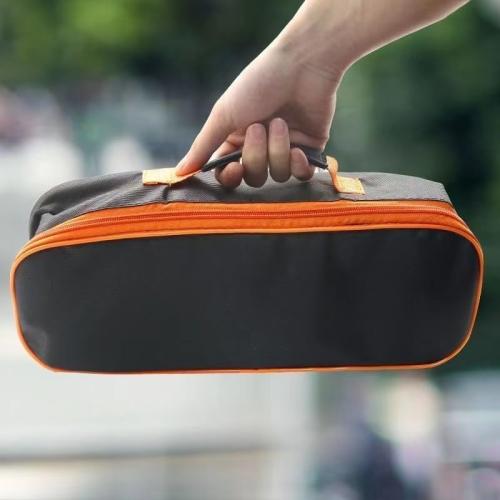 Tool Bag, Waterproof Oxford Bag, Multiple Purpose-Tool Organizers and Storage, Small Metal Tools Bags (Small Portable Zipper Tool Pouch)