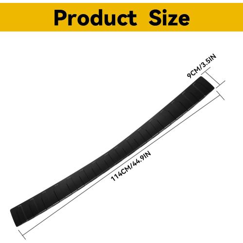 Rear Bumper Protector for Subaru 2025 2026 Forester Car Accessories ABS Plastic Material Matte Black Resistant Trunk Door Entry Guards