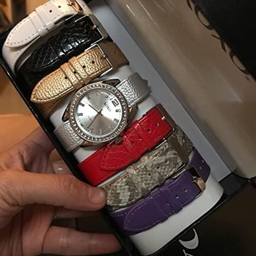 Accutime XOXO Women's XO9062 Analog Display Analog Quartz Grey Watch