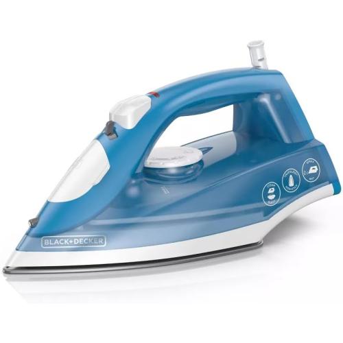 BLACK DECKER Steam Iron - White White