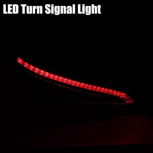 LED Tail Light Assembly Compatible With 2013-2017 Audi Q5 Taillight Tail Lamp Brake Lamp Rear Light Backup Light Replacement Left Driver Side Partslink#8R0945093D