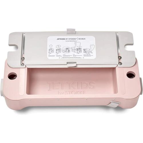 Stokke - Jetkids Bedbox 2.0 Ride-on Suitcase, Pink Lemonade