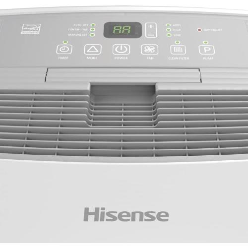 Hisense Energy Star 50* Pint 3-Speed Dehumidifier with Built-in Pump (see the picture for the color)