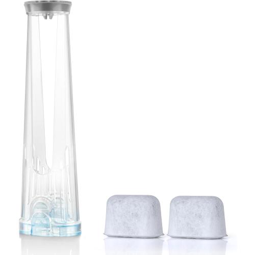 Keurig Starter Kit Replacement for K-Classic, K-Express, K-Supreme, K-Slim, K-Iced, K-Elite - Compatible with All Keurig Brewers with Tall Reservoir Over 8” (Tall Filter Holder   2 Water Filters)