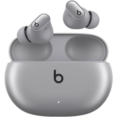 Cosmic Silver Beats Studio Buds   | True Wireless Noise Cancelling Earbuds, Enhanced Apple & Android Compatibility, Built-in Microphone, Sweat Resistant Bluetooth Headphones, Spatial Audio - Cosmic Silver