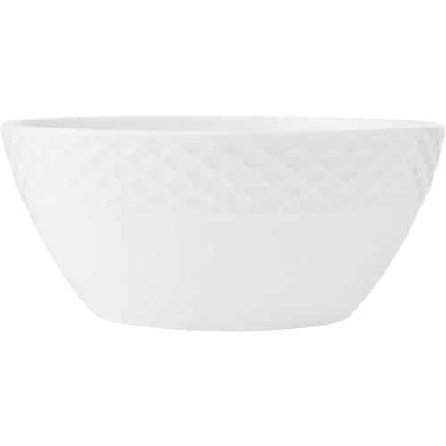 Mikasa Trellis Bone China Lightweight Chip Resistant 40 Piece Dinnerware Set, Service for 8