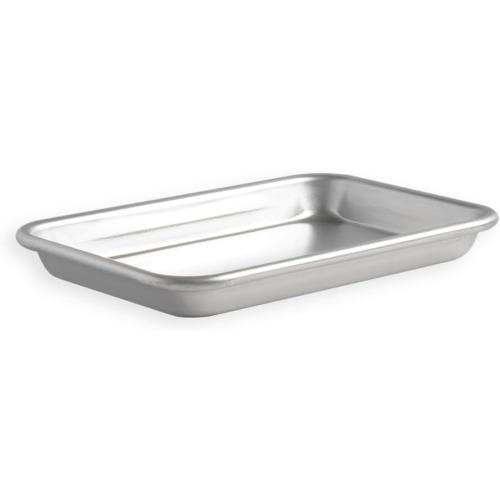 Nordic Ware Naturals Eighth Sheet - USA Made Uncoated Natural Aluminum Commercial Quality Sheet Pan, 1-Pack