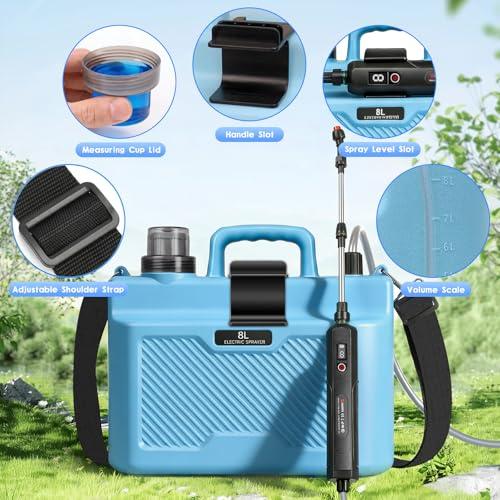 Battery Powered Sprayer, Electric Sprayer, Four Types of Nozzles
