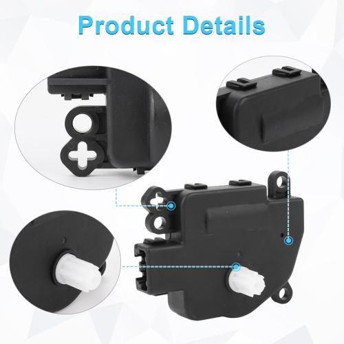 HVAC Blend Door Actuator Replacement for 604-004 Compatible with 2005-2007 Chrysler 300 Town Country Voyage Dodge Caravan Charger Dakota Grand Caravan Magnum Mitsubishi Raider