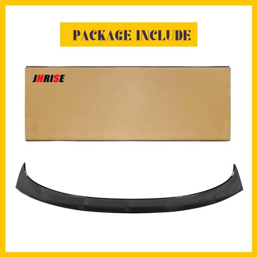 Rear Spoiler Wing for 2018-2024 Toyota Camry LE SE XLE XSE TRD Hybrid Trunk Lid Duckbill ABS Rear Trunk Spoiler Glossy Black