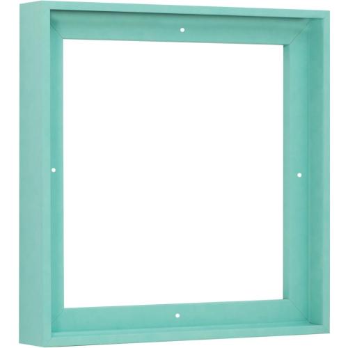 Pixy Canvas Floater Frame 8x8 for 1-1/2 (1.5) inch Deep Canvas Paintings/Canvas Prints/Wood Canvas Panels/Wall Art/Wall Decor/Home Decor/Artwork (Lucite Green, 8 x 8 inch, Square)