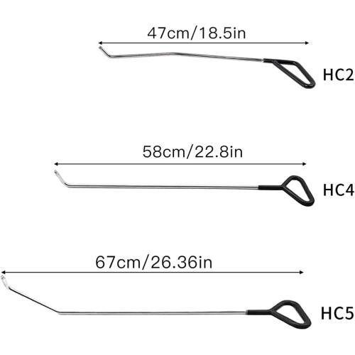 Paintless Dent Repair Tools Car Dents Removal Rods Kit with Tips Repair Set for Auto Body Removal of Hail Dents