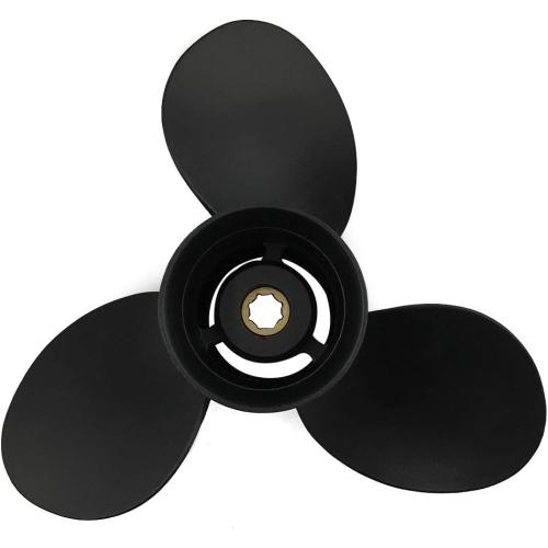 CAPTAIN Propeller Fit Mercury Outboard Engine 6hp 8hp 9.9hp 10hp 15hp 8 Tooth Spline 48-828154A12