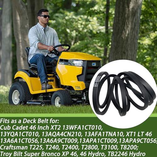 954-05022A Deck Belt 1/2x108 for Cub Cadet XT1 LT46 XT2 Craftsman T240 MTD