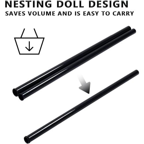 Set of 14 HOW TRUE Golf Bag Tubes, Set of 14 Golf Bag Club Protection Tubes Separators Dividers - Keeps Clubs Organised, Golf Accessories for Men Women