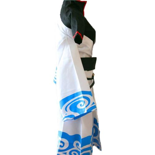 3XL Anime Gintama Cosplay Costumes Sakata Gintoki Kimono Halloween Party Unisex