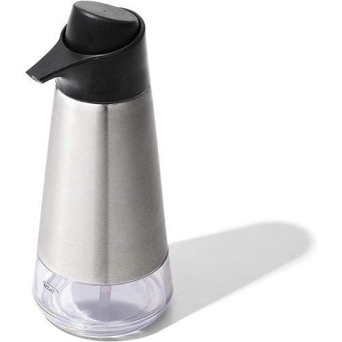OXO Good Grips Stainless Steel Easy Press Soap Dispenser