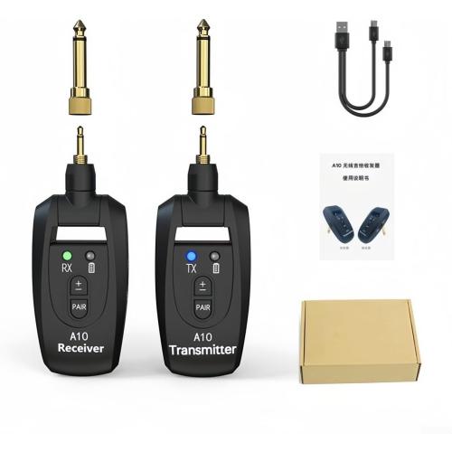 Wireless Guitar System 100FT Range Low Latency