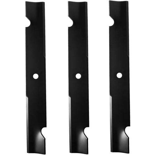 ZALANA Replacement Lawn Mower High Lift Blades for 038-0005-00 - Compatible with Bad Boy 54 MZ Magnum Model Series Rotary 54 Deck Lawn Mower - 3 Pack (edges of 2 blades chipped never used)