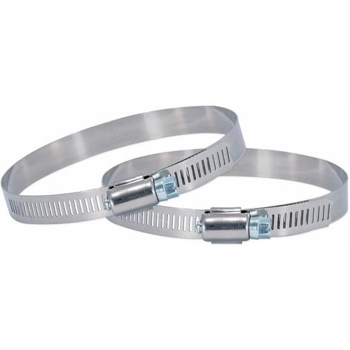 ArmorFlex Dryer Vent, Flexible Aluminum Duct with Clamps, Semi-Rigid