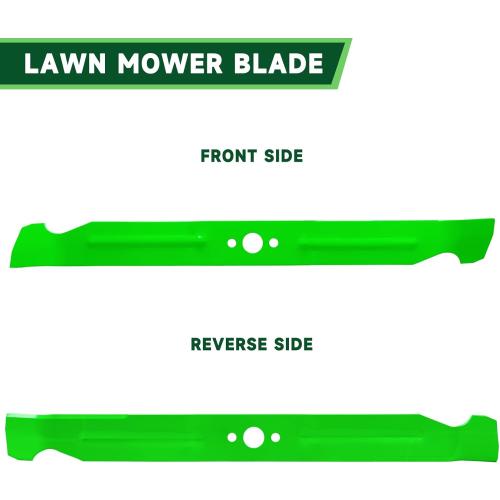 42 Deck Mower Blades Fit for EGO Power  ZT4204L E6 Z42 Z6 Zero Turn Riding Mower Replaces OEM AB4200D 2 Pack