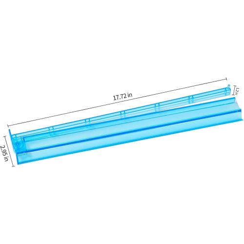 Mahjong All-in-One Tile Rack & Pusher, Clear Acrylic Mahjong Rack and Pusher Combo, Modern American Mahjong Tile Racks, Set of 4, Multi Color