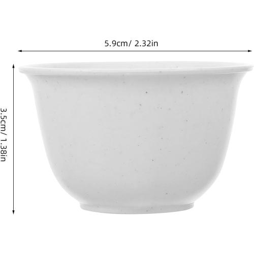 48Pack ....Chinese Mini Teacups, 48pcs Traditional Tea Tasting Serving Cup, Mini Kungfu Tea Bowl for Chinese Ceremony Teaware